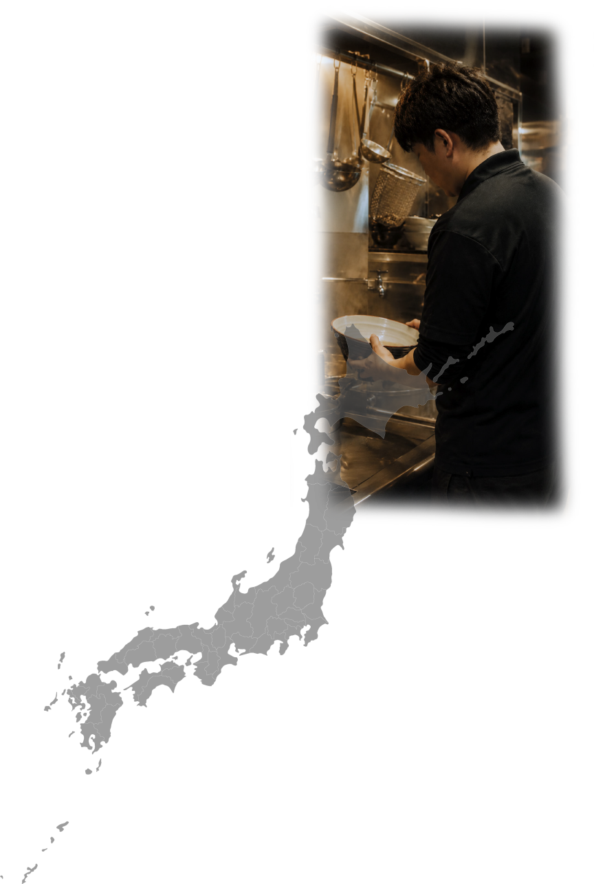 職人與日本店舖分布地圖